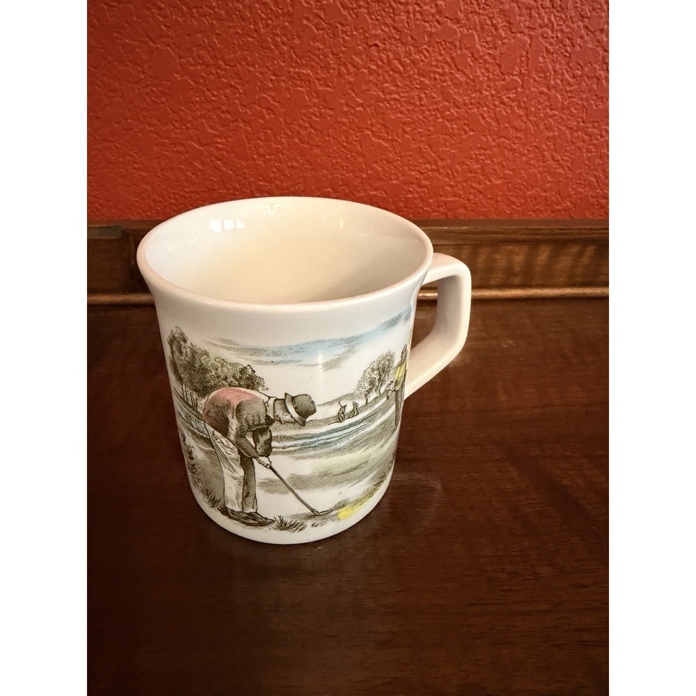 Vintage Sportsmen The Golfer Mug By Johnson Brothers England Excellent